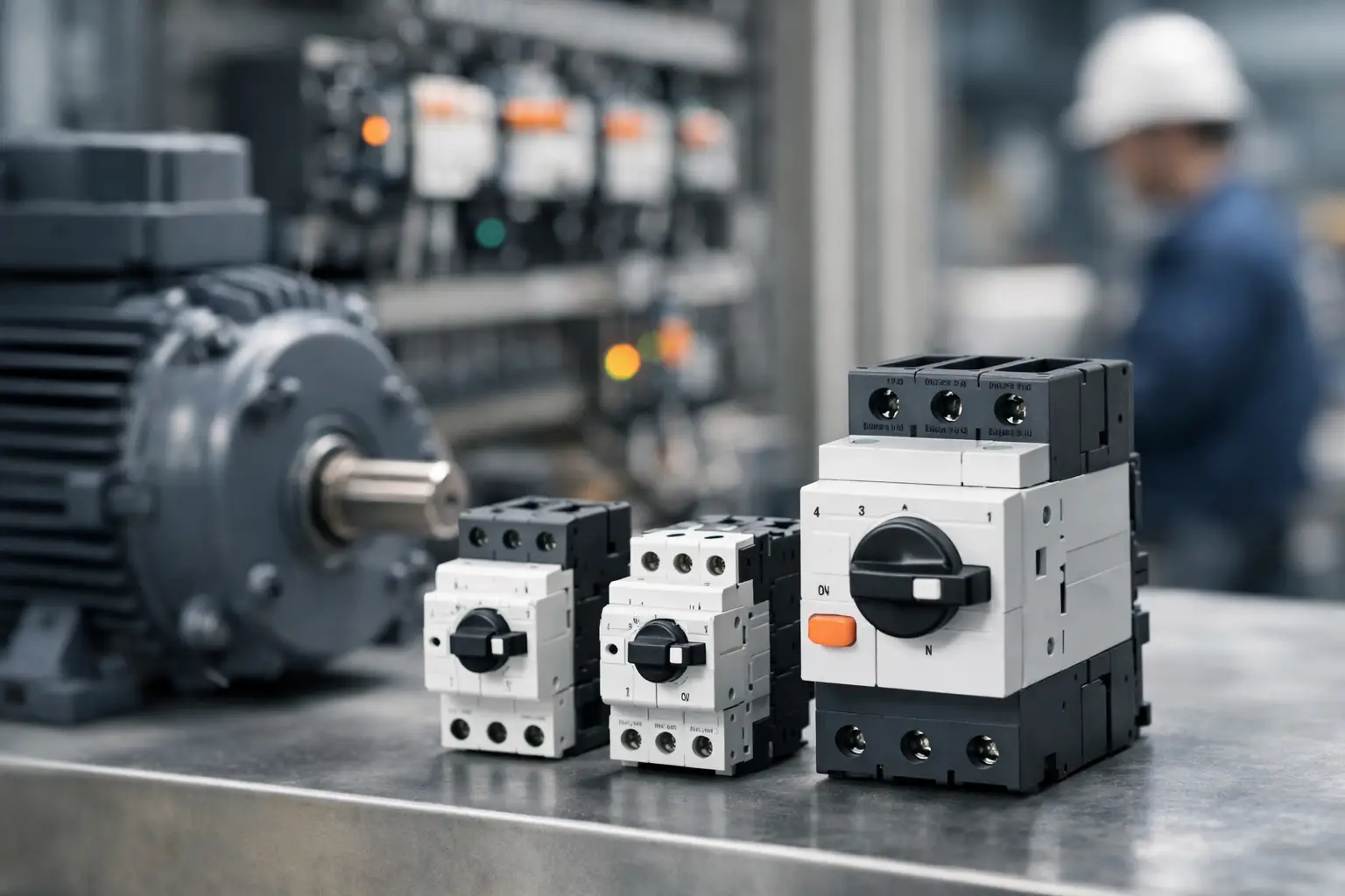 Guía de selección de guardamotores industrial