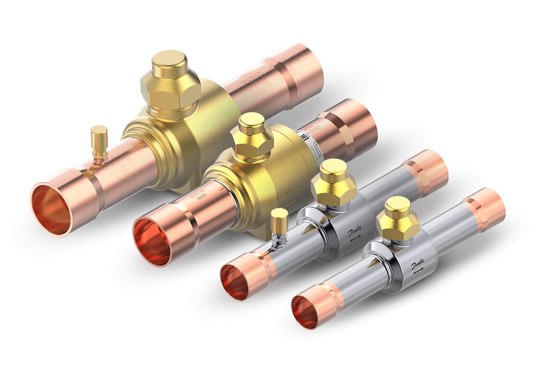 Válvulas de bola de cierre GBC de Danfoss