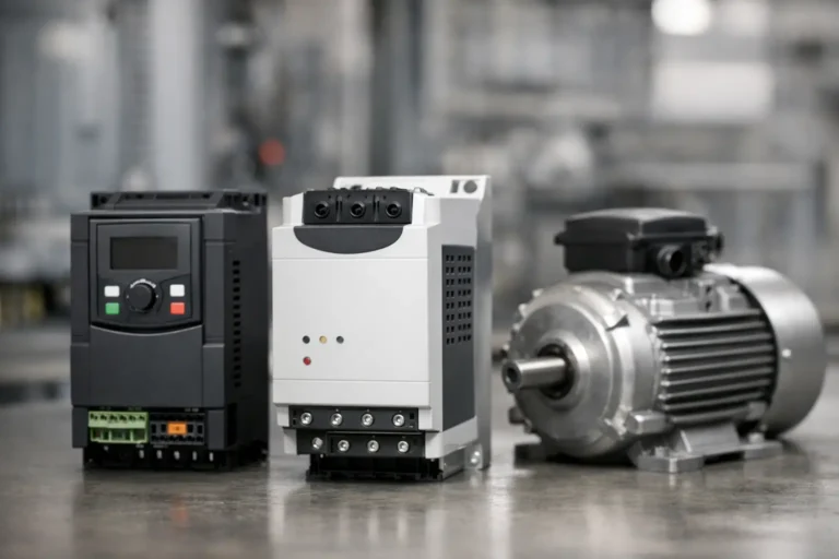 Variador o arrancador suave para motores