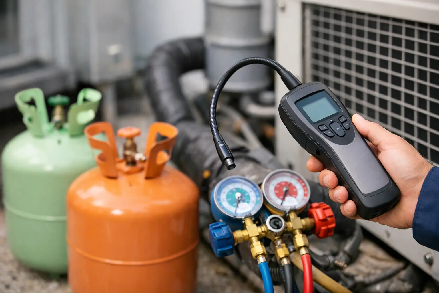 Cómo elegir detector de gas refrigerante