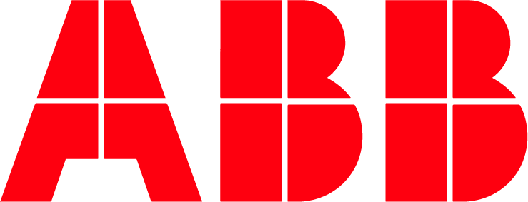 Logotipo de ABB, marca que distribuye SEIVARSA en México