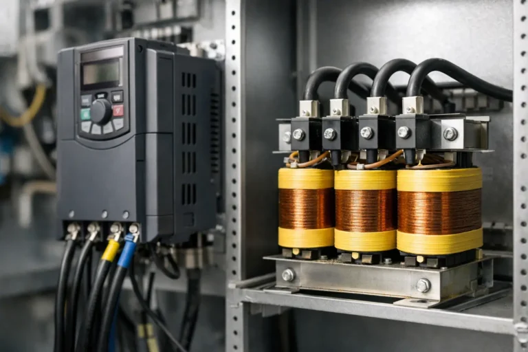 Cuándo usar reactor de línea en VFD