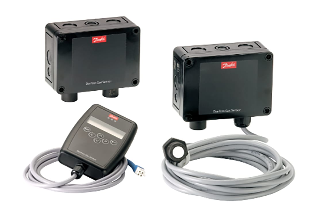 Detectores de gas DGS de Danfoss para refrigeración comercial