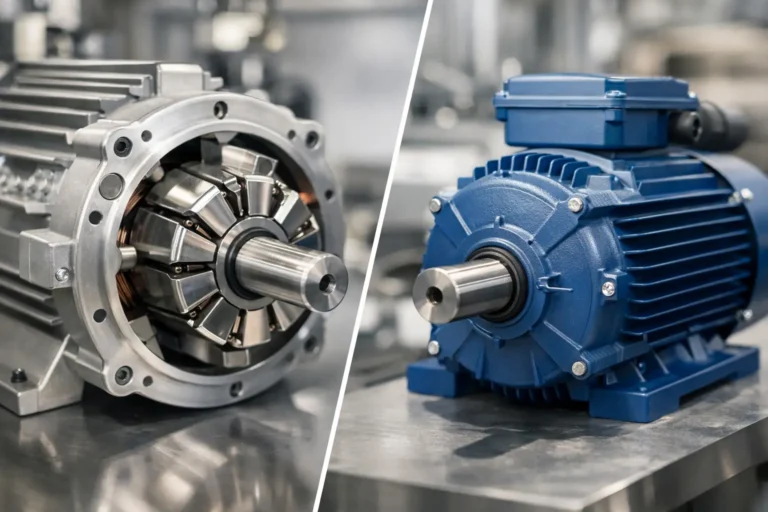 Motor síncrono vs inducción: qué conviene