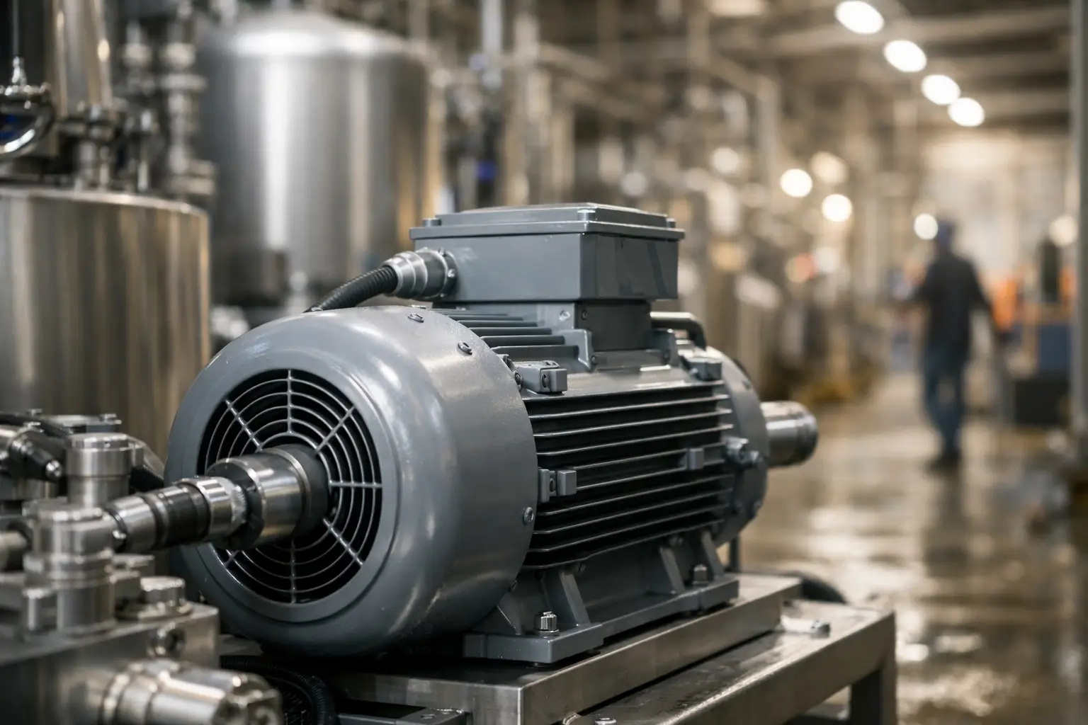 Cómo elegir motor TEFC para ambiente industrial
