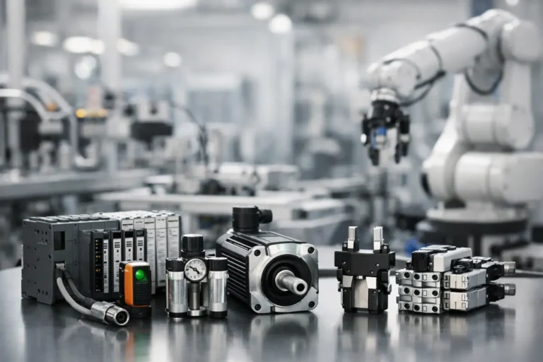 Componentes para automatización industrial clave