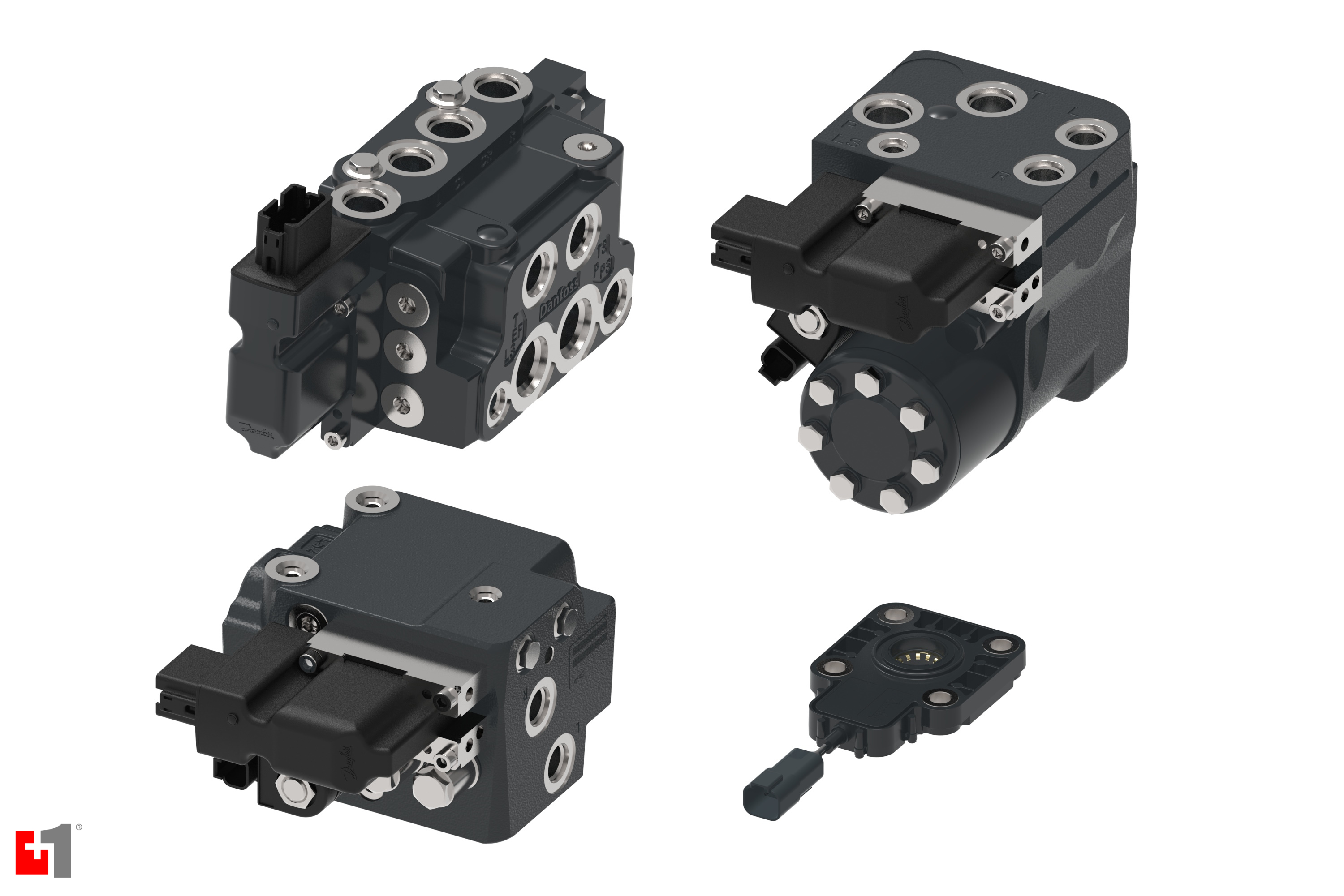 Válvulas de dirección electrohidráulica Danfoss