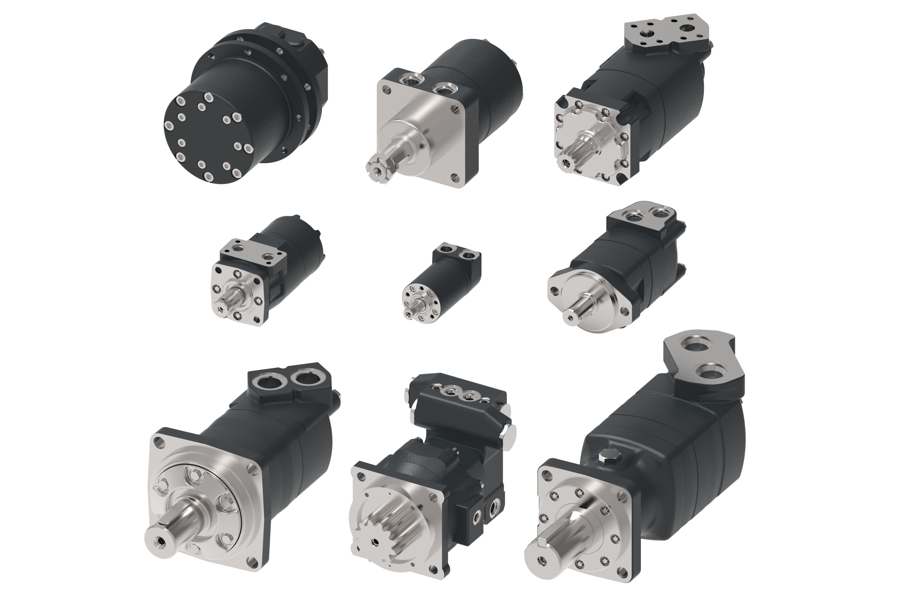 Familia de motores orbitales Danfoss
