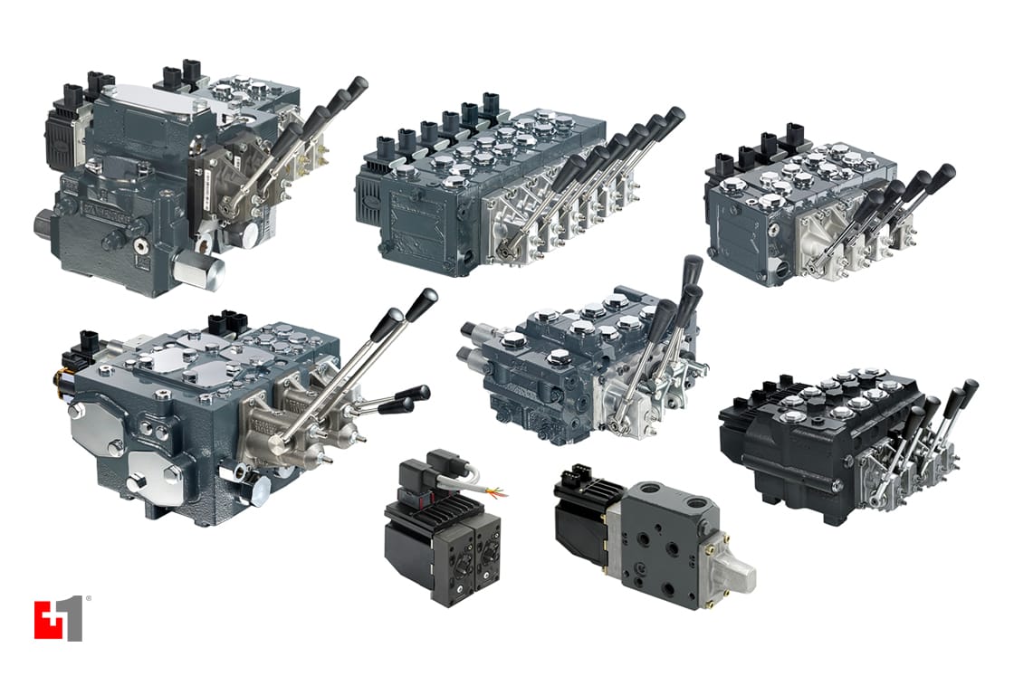 Familia de válvulas proporcionales Danfoss PVG