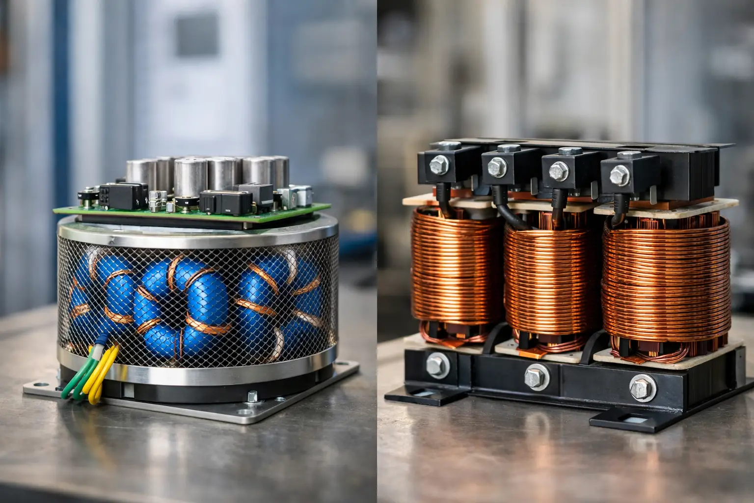Filtro senoidal versus reactor de salida