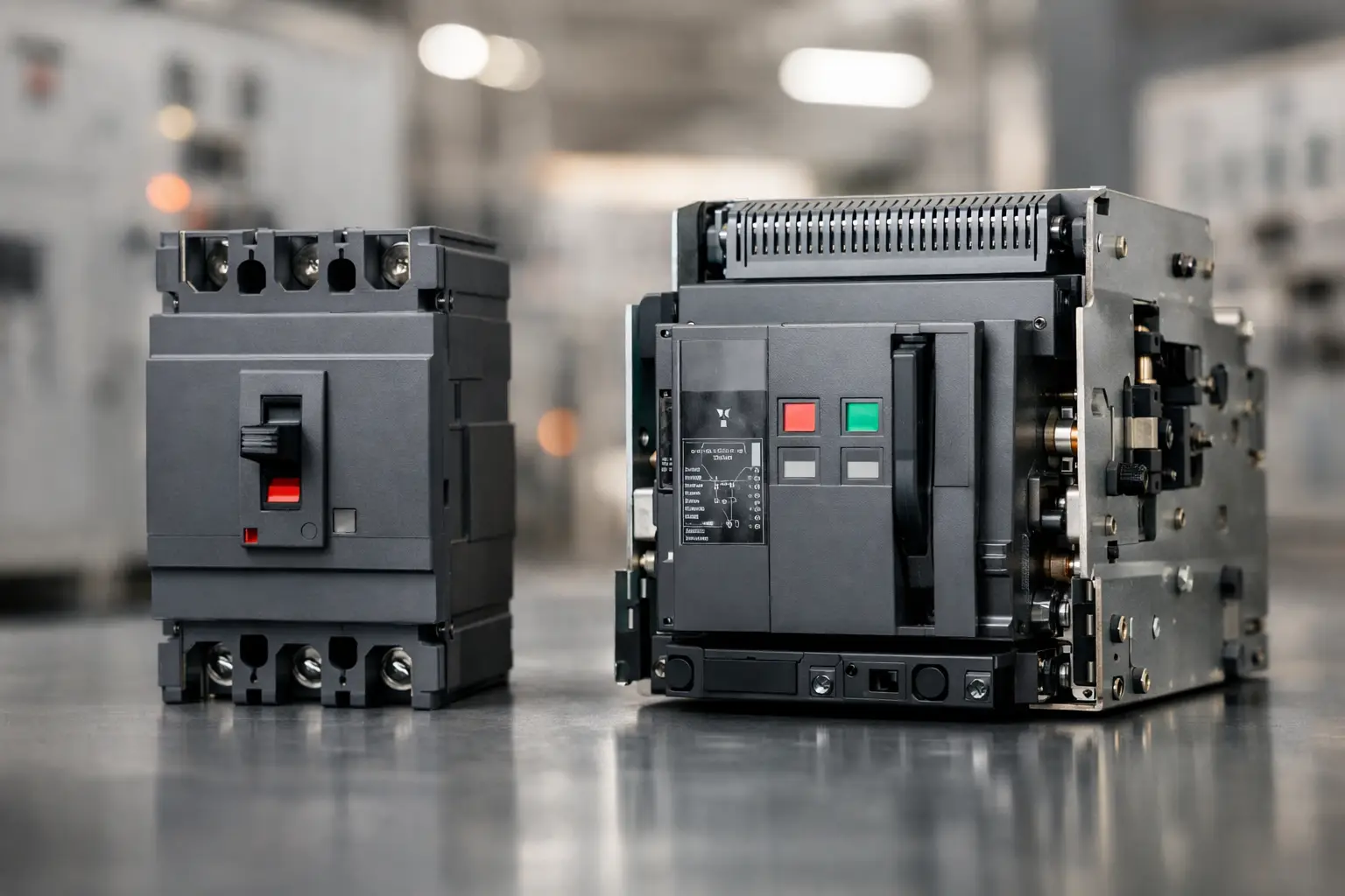 Interruptor MCCB versus ACB industrial: cómo elegir
