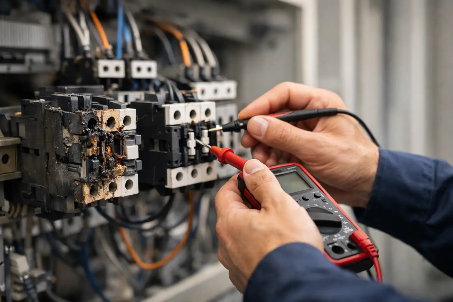 Por qué falla un contactor y cómo diagnosticarlo