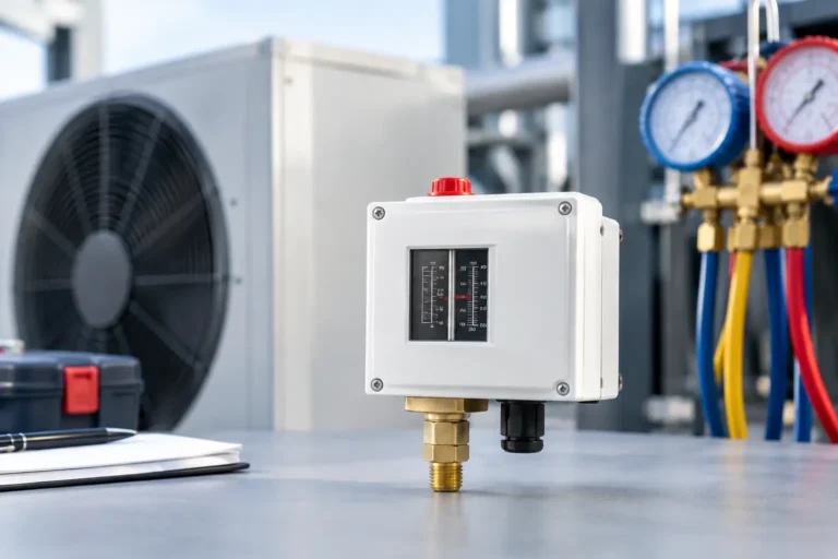 Análisis Danfoss KP para control de presión HVAC-R