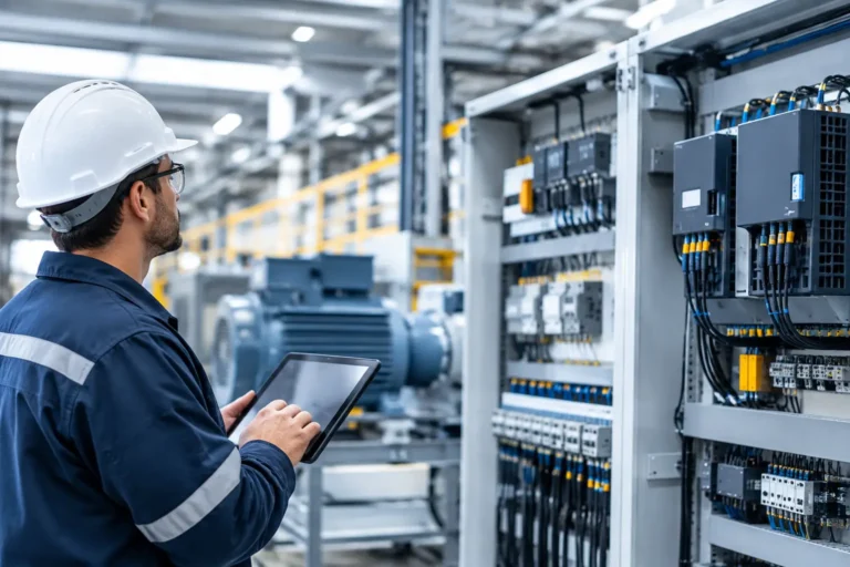 Reducción de armónicos en planta industrial